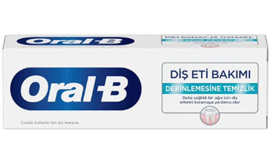 ORAL-B DİŞ MACUNU 65 ML-DERİNLEMESİNE TEMİZLİK